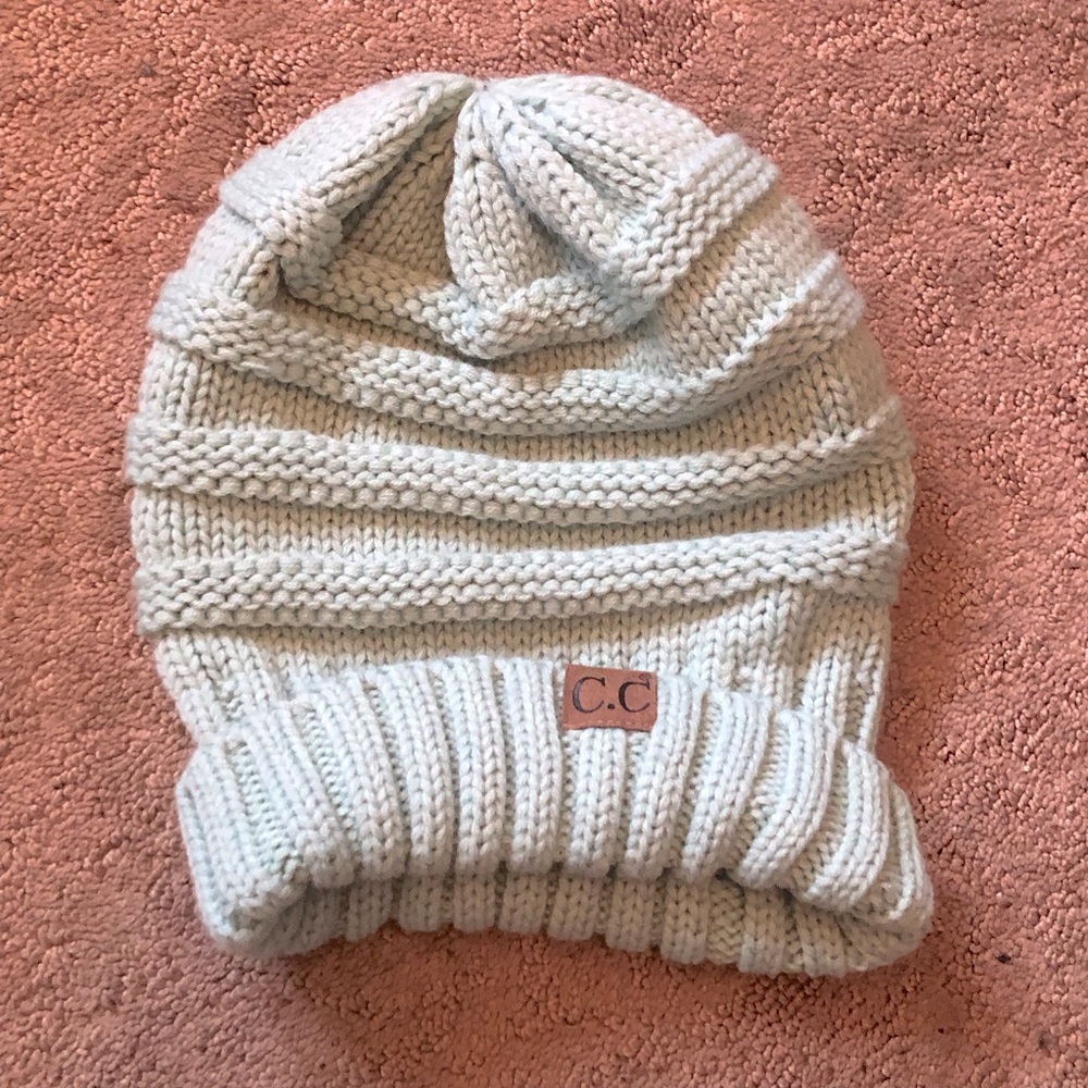 LAST CALL Mint Blue CC Beanie Hat